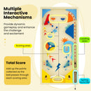 Wooden Pinball Machine with 3 Balls for Kids 8+ and Adults