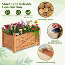 Wooden Raised Garden Bed Drainage Holes for Patio Garden