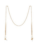 Unwritten Gold Flash Plated Leaf Design 27in Glasses or Face Mask Chain