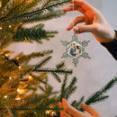 Personalized Christmas Star Photo Ornament - Upload Your Photo