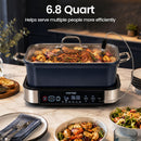 6-in-1 Programmable Slow Cooker with Timer and Keep Warm