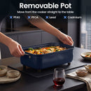 6-in-1 Programmable Slow Cooker with Timer and Keep Warm