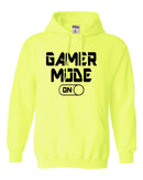 Go All Out 4X-Large Safety Green Mens Gamer Mode On Funny Gift For Gaming Lovers Sweatshirt Hoodie
