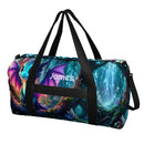Personalized Enchanted Forest Dragon Duffel Bag with Custom Name – Baby Travel, Gym & Weekend Bag