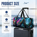 Personalized Enchanted Forest Dragon Duffel Bag with Custom Name – Baby Travel, Gym & Weekend Bag