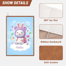 Personalized Kawaii Bunny Notebook | Custom Name | A5 Journal
