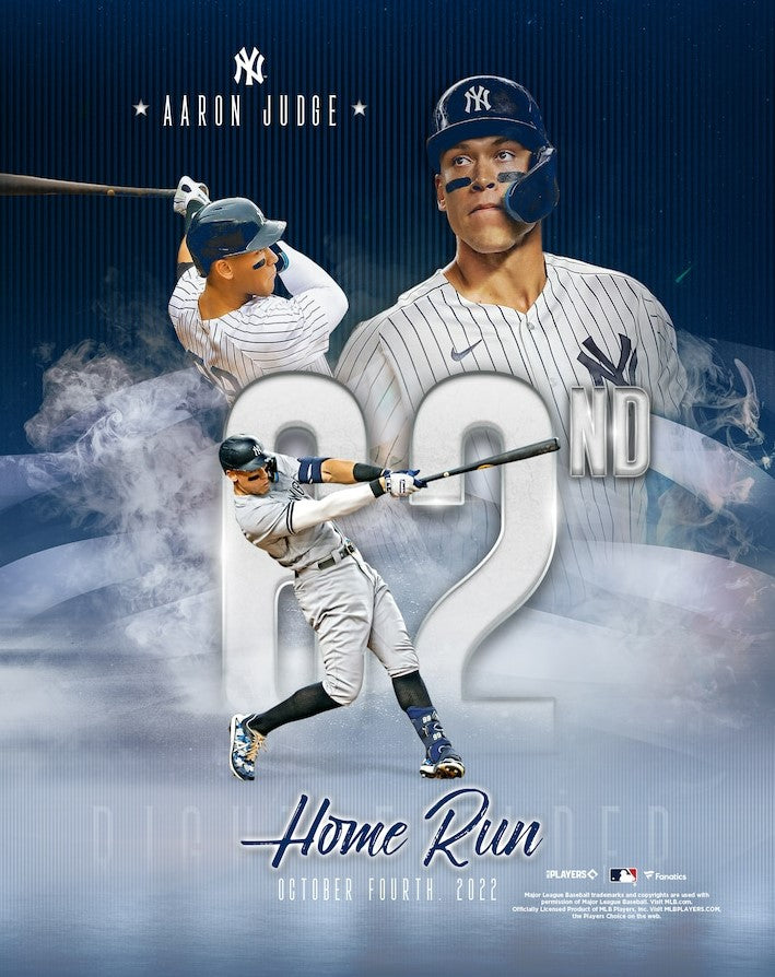 Aaron Judge AL Record 62nd Home Run New York Yankees 8
