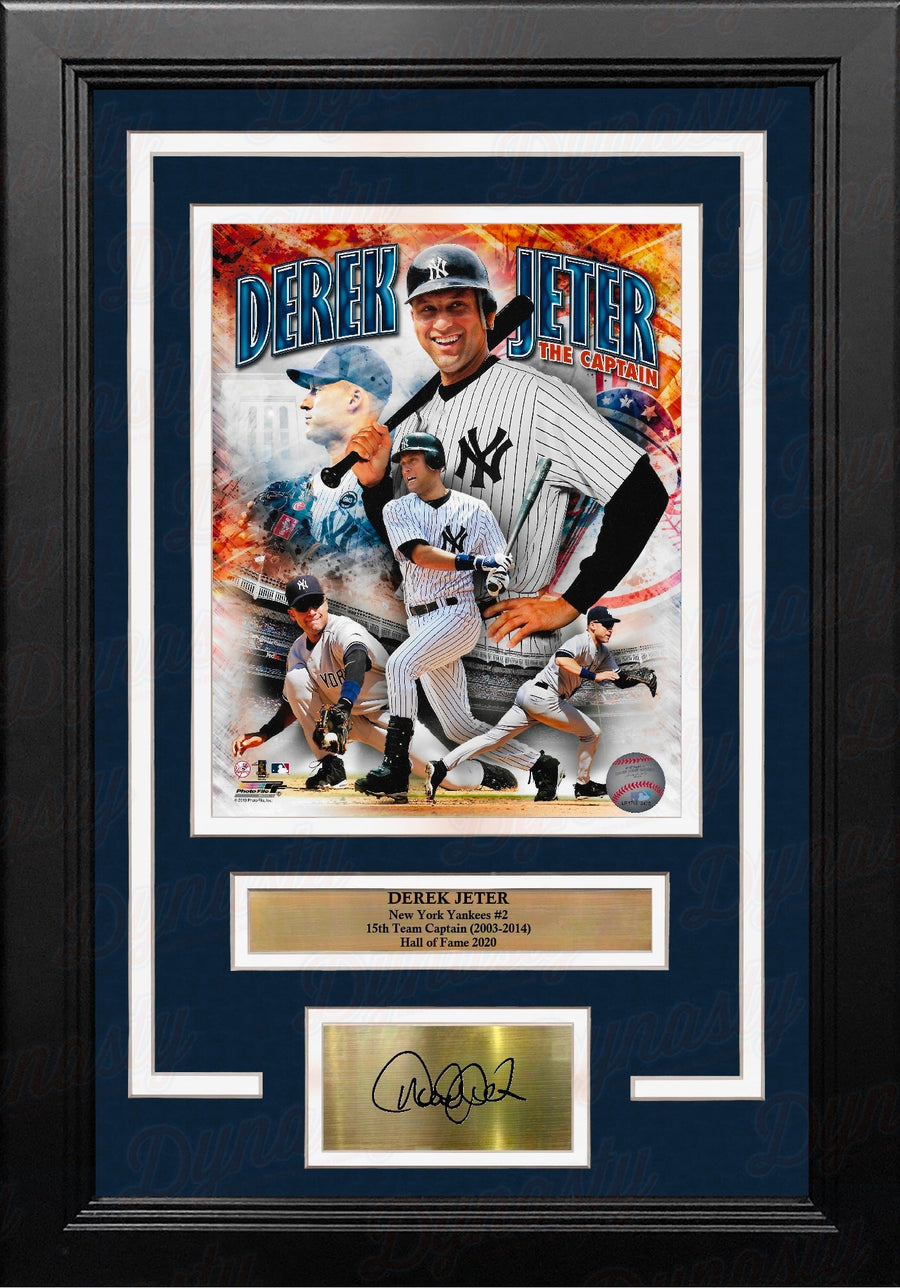 Derek Jeter Captain Collage New York Yankees 8