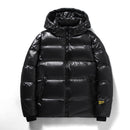 Black Gold Short Winter Coat For Men And Women