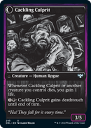 Panicked Bystander // Cackling Culprit (DBL-295) - Innistrad: Double Feature: (Double Faced Transform)