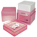 Ultra PRO: Satin Tower - Glitter Pink