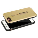Finger Strap Phone Case for iPhone 8 Drop-prot ection Finger Ring Rugged Phone Case with Kickstand Dual Layer Case