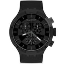Swatch Men's Big Bold Chrono Checkpoint Black