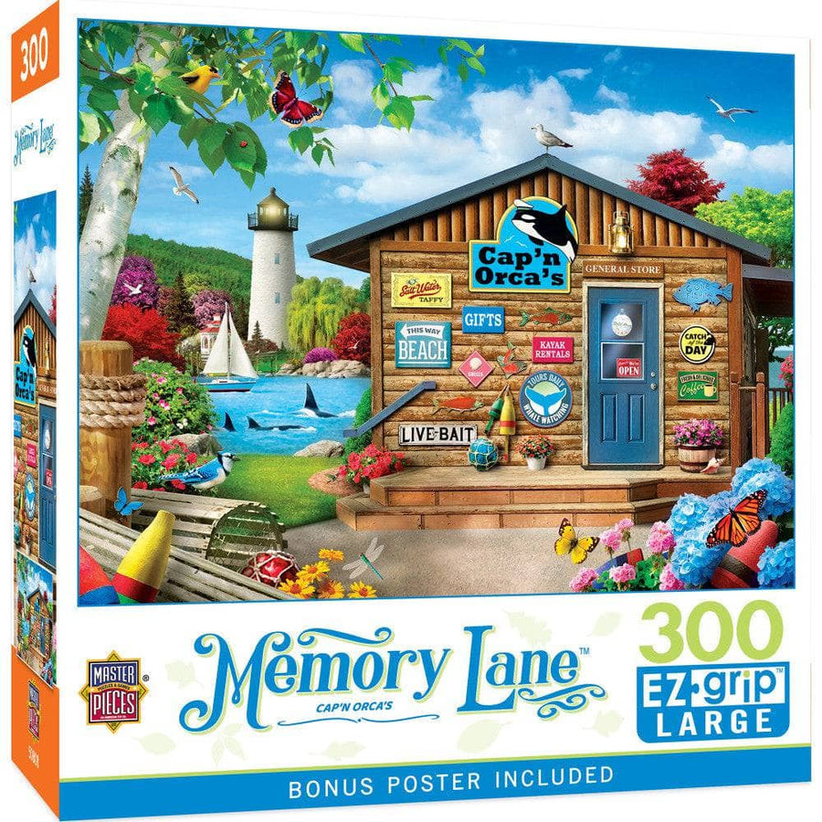 Memory Lane - Cap'n Orca's 300 Piece EZ Grip Jigsaw Puzzle