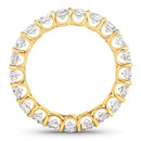 2.52 Carat Genuine Lab Grown Diamond 14K Yellow Gold Ring