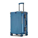Large-Capacity Aluminum-Frame Rolling Suitcase For Business Travel