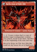 Fable of the Mirror-Breaker // Reflection of Kiki-Jiki (NEO-141) - Kamigawa: Neon Dynasty: (fandfc, enchantment)