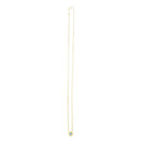 14k Yellow Gold Pearl Evil Eye Necklace