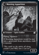 Mourning Patrol // Morning Apparition (DBL-028) - Innistrad: Double Feature: (Double Faced Transform)