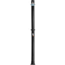7.2 FT Solar Heated Hot/Cold Shower Spa w/ Base-5.5 Gallon