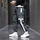 Men's Loose Plus Size Sports Overalls Pants