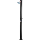 7.2 FT Solar Heated Hot/Cold Shower Spa w/ Base-5.5 Gallon