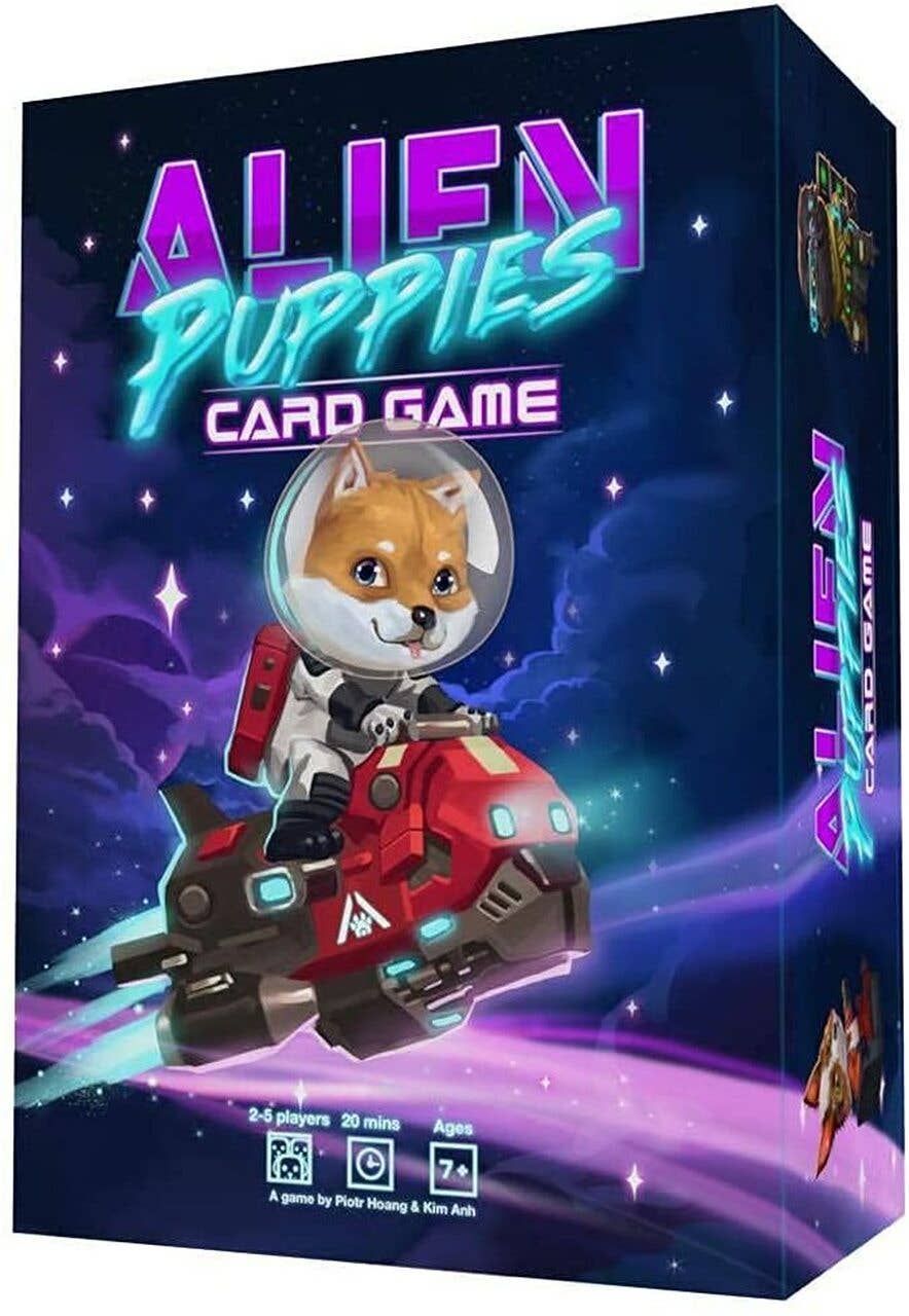 Alien Puppies: A Bark-tastic Sci-Fi Adventure Card Game
