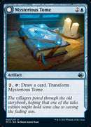 Mysterious Tome // Chilling Chronicle (MID-063) - Innistrad: Midnight Hunt: (Double Faced Transform) Foil