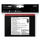 Ultra PRO: Standard 100ct Sleeves - Eclipse Gloss (Apple Red)