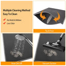 Cat Litter Mat EVA Honeycomb Double Layer Kitty Litter Trapping Carpet Urine-proof Scatter Rug Pad