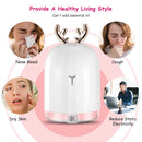 220ml Cool Mist Humidifier Ultrasonic Air Diffuser Atomizer w/7 Color Breathing Lights Auto Off Office Home Yoga
