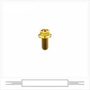 EFsolid Titanium Alloy Motorcycle Flange Screw