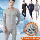 Men Thermal Underwear Set Long Johns Pants Long Sleeve Soft Underwear Kit Top Bottom Winter Sports Suits