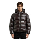 Mens Hooded Cotton Padded Jacket Casual And Warm European American Style Outerwear
