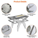 2PCS Easy Setup Mole Traps Outdoor Reusable Scissor Mole Gopher Rodent Control Trap Solid Metal Material For Lawn Garden Yard