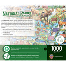 National Parks of America 1000 Piece Jigsaw Puzzle
