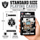 Las Vegas Raiders Fan Deck Playing Cards - 54 Card Deck
