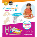 Unicorn Wind Chime Wood Craft & Paint Kit