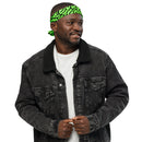 Halloween Green Brains Rave Bandana