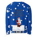I Made Santa's Shitlist Novelty Unisex Ugly Christmas Sweatshirt