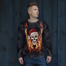 Christmas Skull All Over Print Sweatshirt