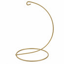 Open Frame Gold Metal Ornament Display Stand 9.2 Inches