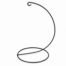 Open Frame Black Painted Metal Ornament Display Stand 9.2 Inches