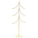 6-Arm Tiered Tree Gold Metal Ornament Display Stand 14 Inches (Poland)