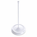 Upright White Metal Christmas Tree Topper Finial Stand Display Stand 7.2 Inches