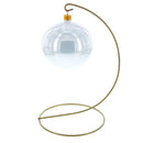 Open Frame Gold Metal Ornament Display Stand 9.2 Inches (Poland)