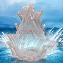 Arctic Crystal Fortress Display Stand for 1:12 Scale Action Figures like DC Multiverse