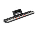 88-Key Folding Electric Lighted Piano Full-Size Portable Keyboard MIDI