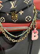 Authentic Turquoise Heishi Purse Chain