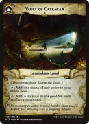 Storm the Vault // Vault of Catlacan (PRE-173S) - Rivals of Ixalan Promos: (compasslanddfc) Foil